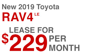New 2019 Toyota RAV4