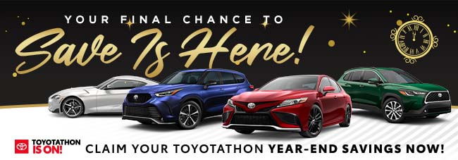 Toyotathon Savings Event Promotion