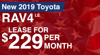 New 2019 Toyota RAV4 LE