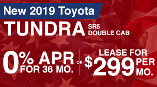 New 2019 Toyota Tundra SR5 Double Cab