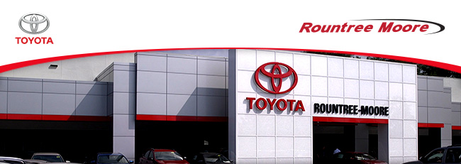 Rountree Moore Toyota store front