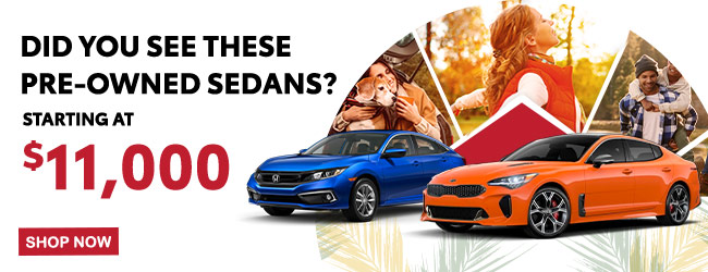 did you see these pre-owned sedans starting at $10,000