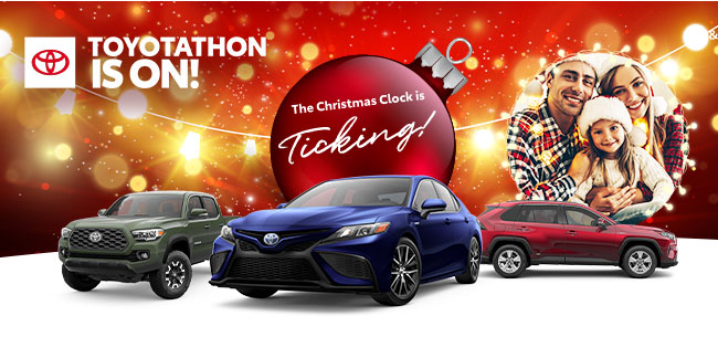 the christmas clock is ticking Toyotathon is On