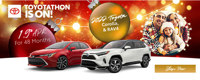 offers on Corolla and RAV4