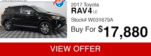 Used 2017 Toyota RAV4 LE