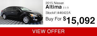 Used 2015 Nissan Altima 2.5 S