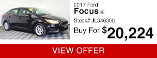 Used 2017 Ford Focus SE