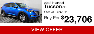Used 2018 Hyundai Tuscon SEL