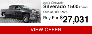 Used 2014 Chevrolet Silverado 1500 LT 4WD
