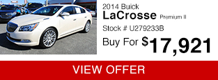 Pre-Owned 2014 Buick LaCrosse Premium II