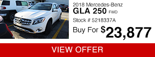 Pre-Owned 2018 Mercedes-Benz GLA 250 FWD