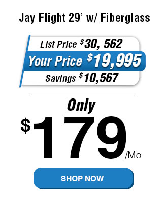 Jayco Jay Flight 29' w/Fiberglass