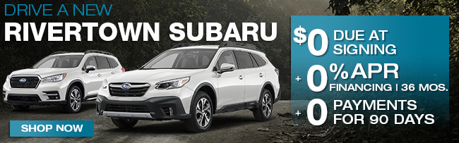 Rivertown Subaru's Real Zero Deal