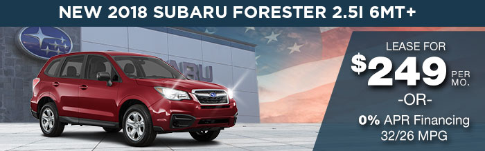 New 2018 Subaru Forester