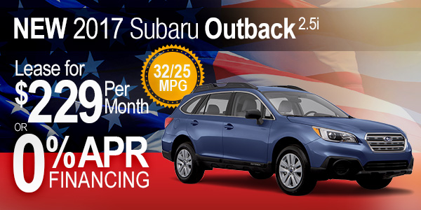 New 2017 Subaru Outback 2.5i