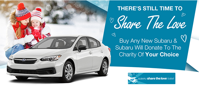 Share the Love Event at Rivertown Subaru