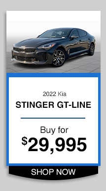 Kia Stinger for sale