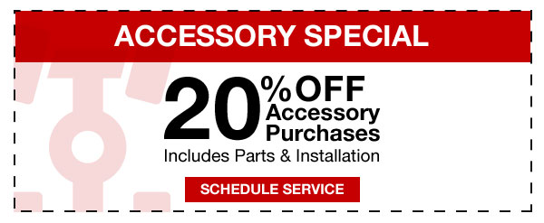 20% Off Accessory Purchases