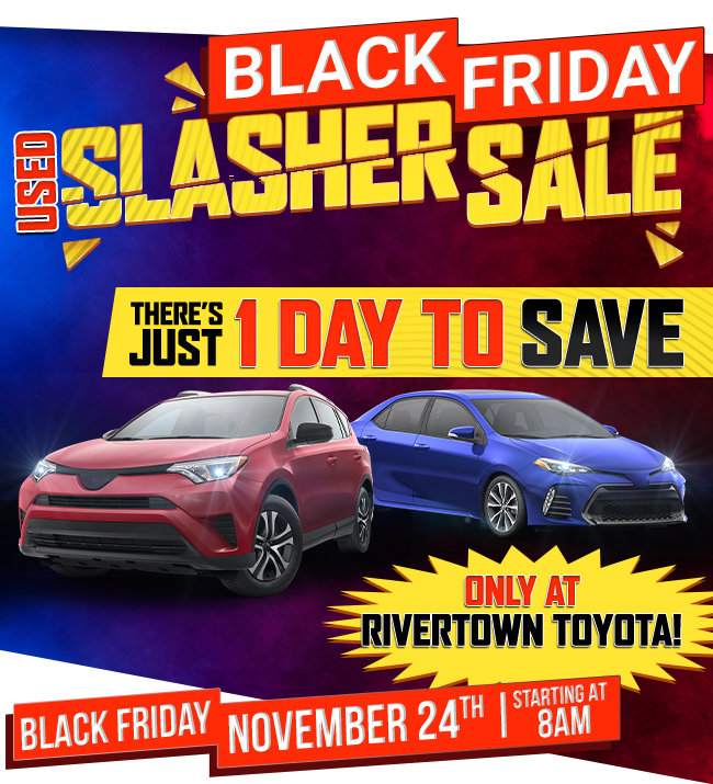 Black Friday used slasher sale 