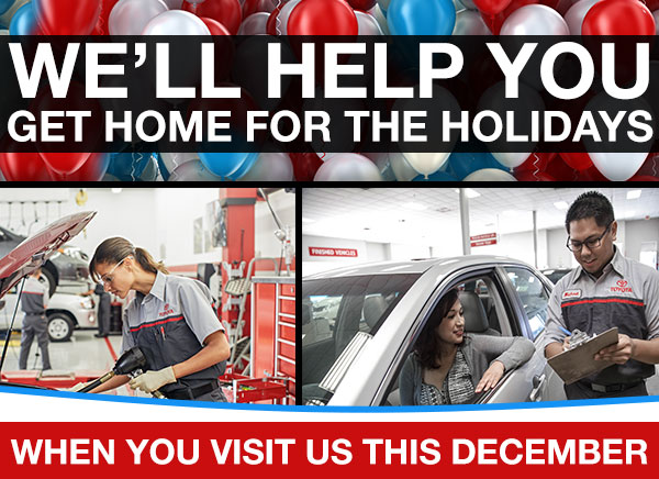 We’ll Help You Get Home For The Holidays