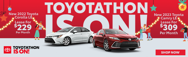 New 2022 Toyota Corolla LE and Camry LE