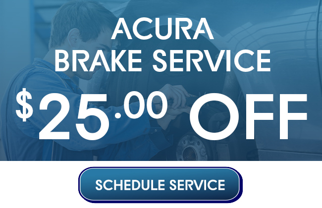 brake service offer at Spitzer Acura