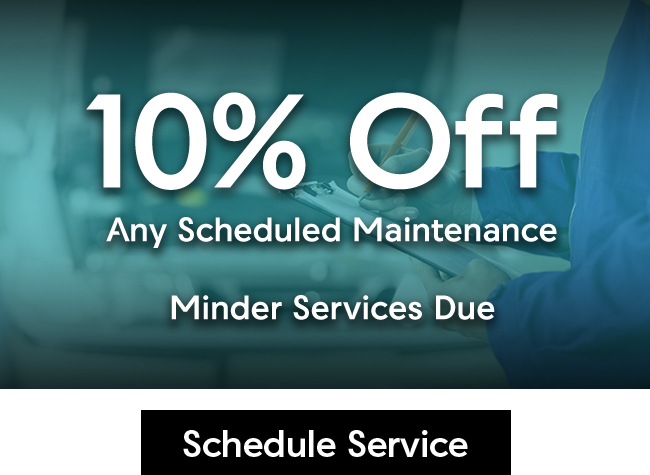 Scheduled Maintenance discount offer