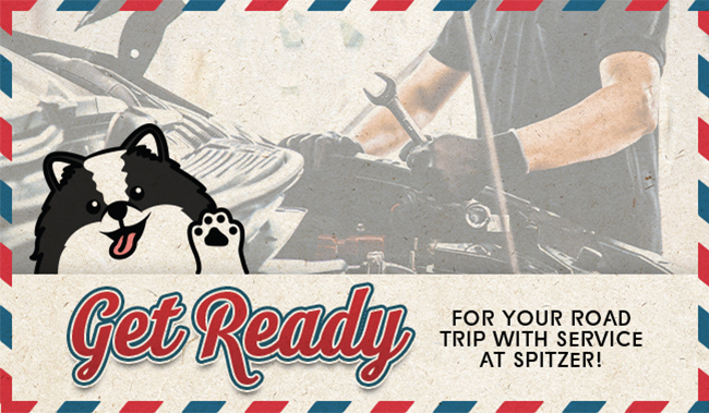 Get ready for your road trip with service at Spitzer