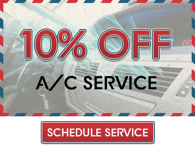 10 percent off A/C service