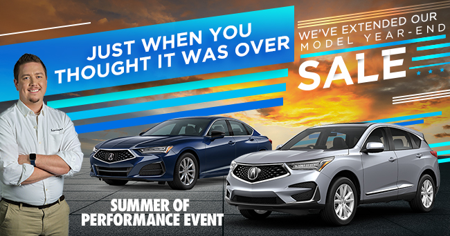 Just When You Thought It Was Over We’ve Extended Our Model Year-End Sale!