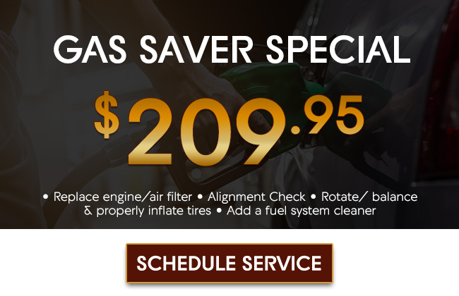 gas saver service offer at Spitzer Acura