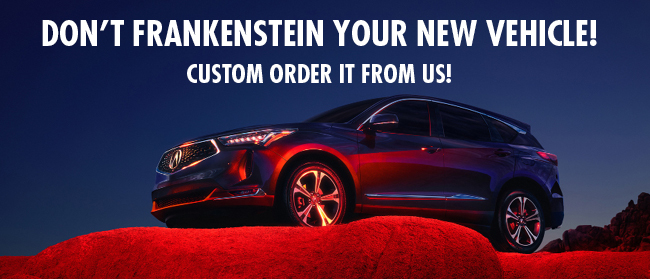 Dont Frankenstein your new vehicle custom order it from us