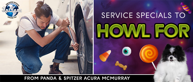 promotional offers on service for your vehcile at Spitzer Acura