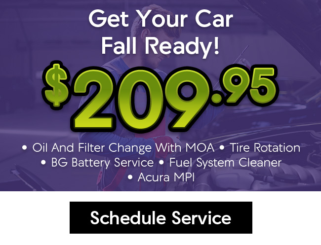 service offer at Spitzer Acura