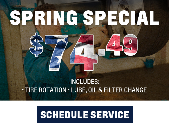 Spring service special