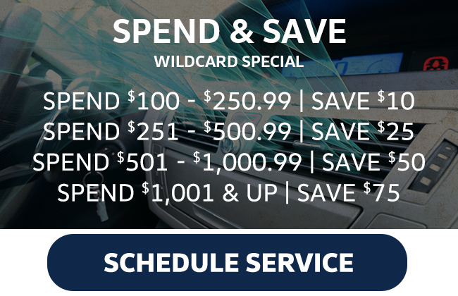 Spend and save-special offer