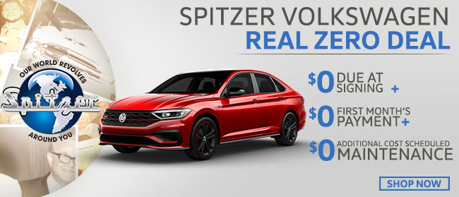 Spitzer Volkswagen Real Zero Deal!