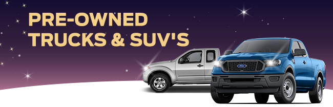 Pre-owned trucks and SUV's