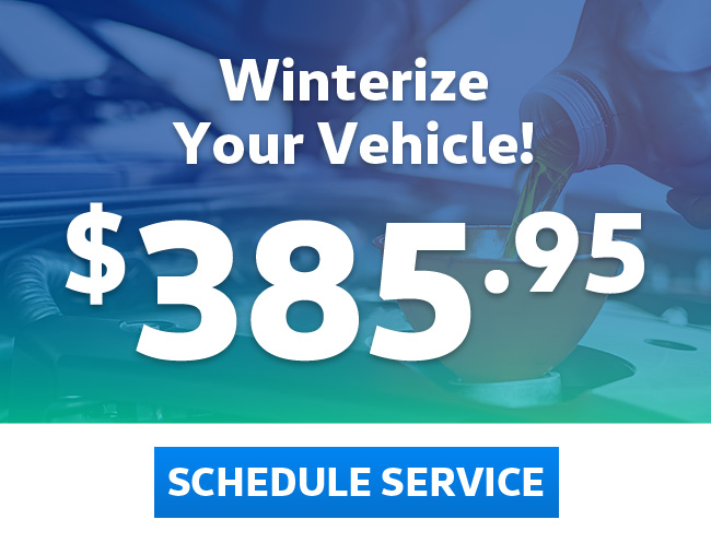 Winterize your vehicle