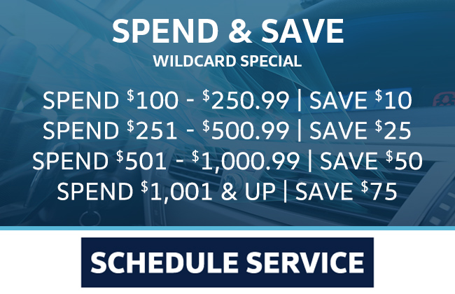 Spend and save-special offer