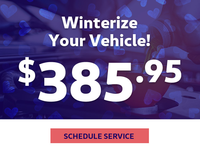 Winterize your vehicle