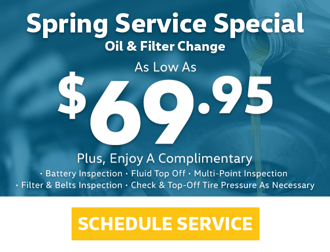 Spring service special