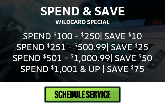 Spend and save-special offer