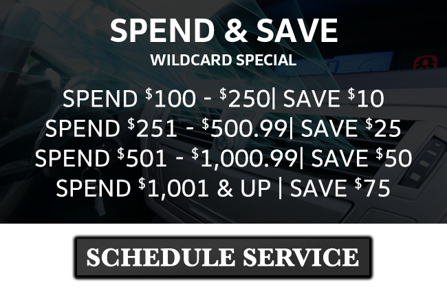 Spend and save-special offer