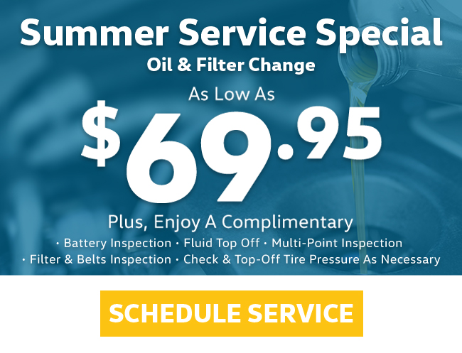 Summer oil and filter special