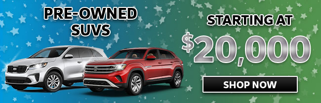 Special pricing on pre-owned vehicles at Spitzer VW in Amherst Ohio