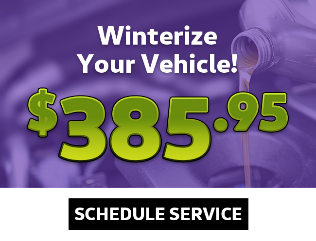 Winterize your vehicle