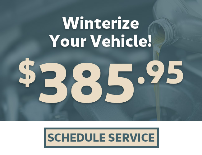 Winterize your vehicle