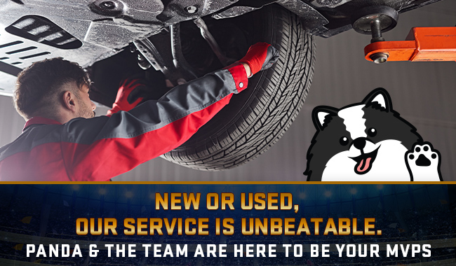 new or used, our service is unbeatable. Panda and the team are here to be your MVPs