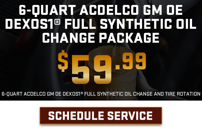 6-Quart ACDelco GM OE dexos1 Full Synthetic Oil Change Package